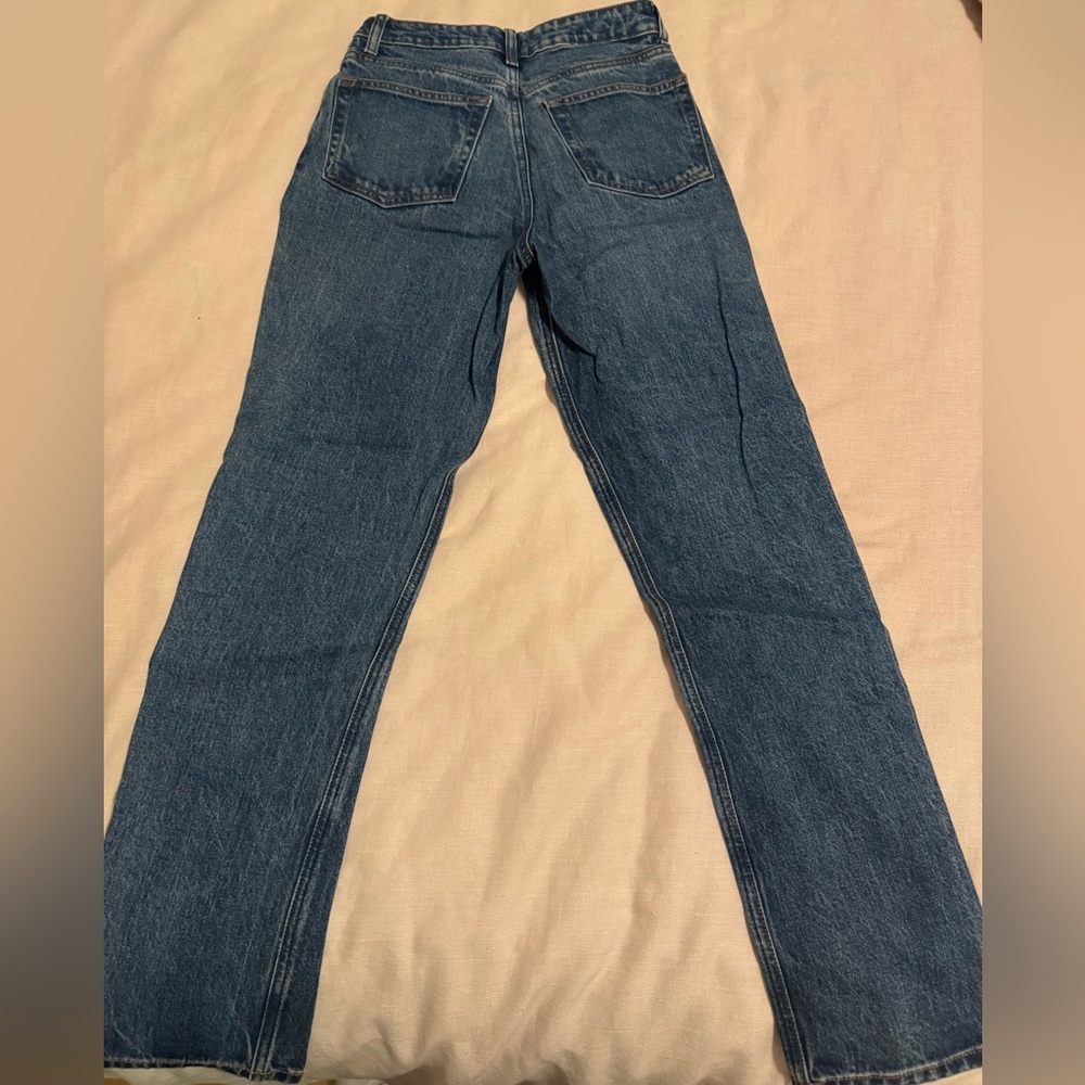Reformation | Dark Blue Straight Jeans - Picture 3 of 7